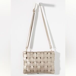 Anthropologie Lindy Woven Clutch